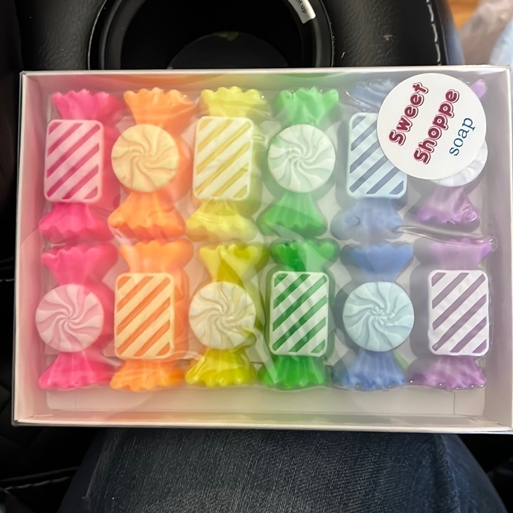 SWEET Shoppe (hand made) neon candy soap  glycerin NIB
